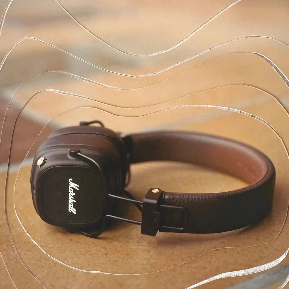 Audífonos Marshall Major V Bluetooth On Ear - Marron