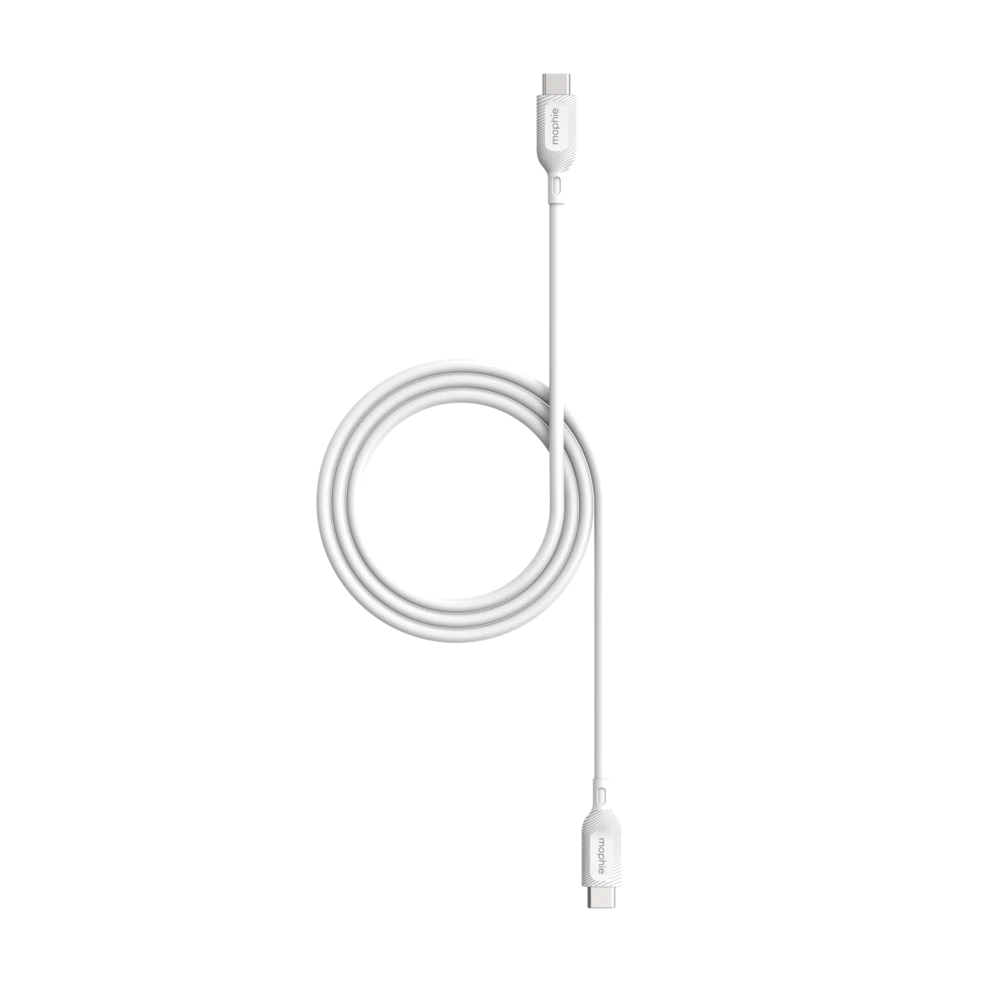 Cable Mophie Essentials USB-C a USB-C 60w 1m - Blanco