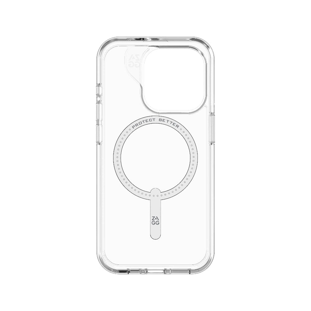 Case Zagg Cristal Palace Snap con Magsafe para iPhone 13/14/15 - Transparente