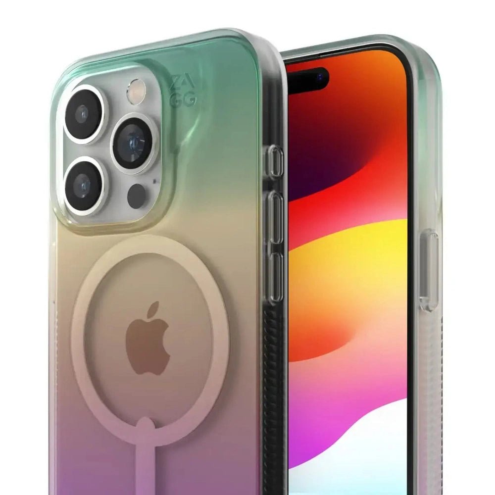 Case ZAGG Milan para iPhone 15 Pro Max con Magsafe - Iridiscente
