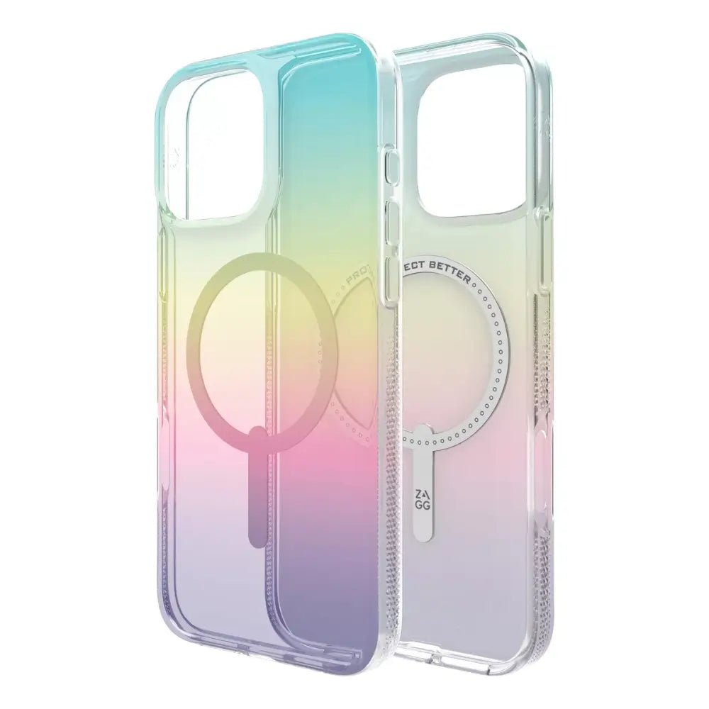 Case ZAGG Milan para iPhone 16 Pro Max con Magsafe - Iridiscente