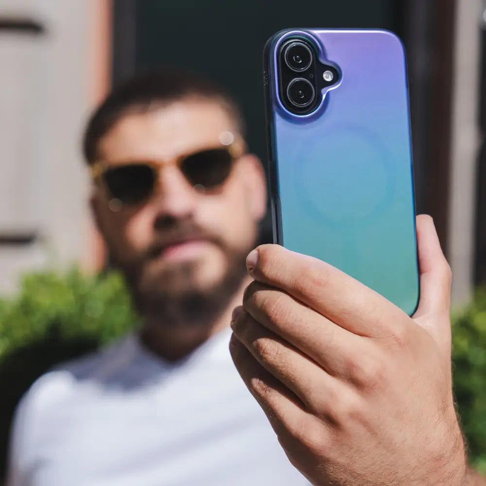 Case ZAGG Milan para iPhone 16 Pro con Magsafe - Pluma de Cuervo