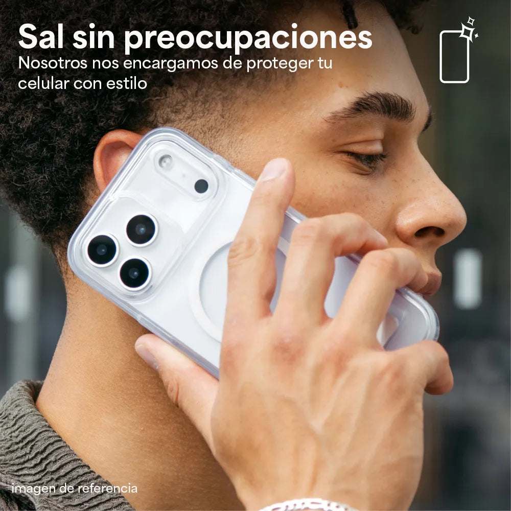 Case ZAGG Crystal Palace con MagSafe KS para iPhone 17 Pro Max - Transparente