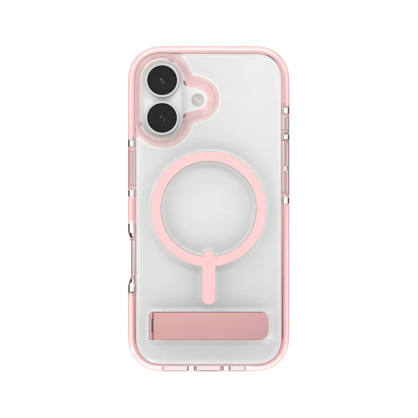 Case Zagg Santa Cruz Snap Magsafe KS para iPhone 17 - Rosa Patel