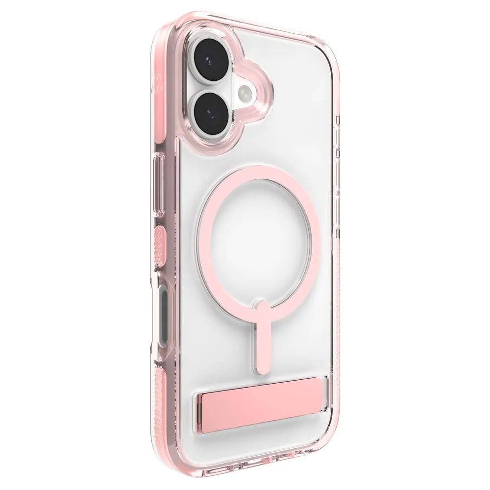 Case Zagg Santa Cruz Snap Magsafe KS para iPhone 17 - Rosa Patel