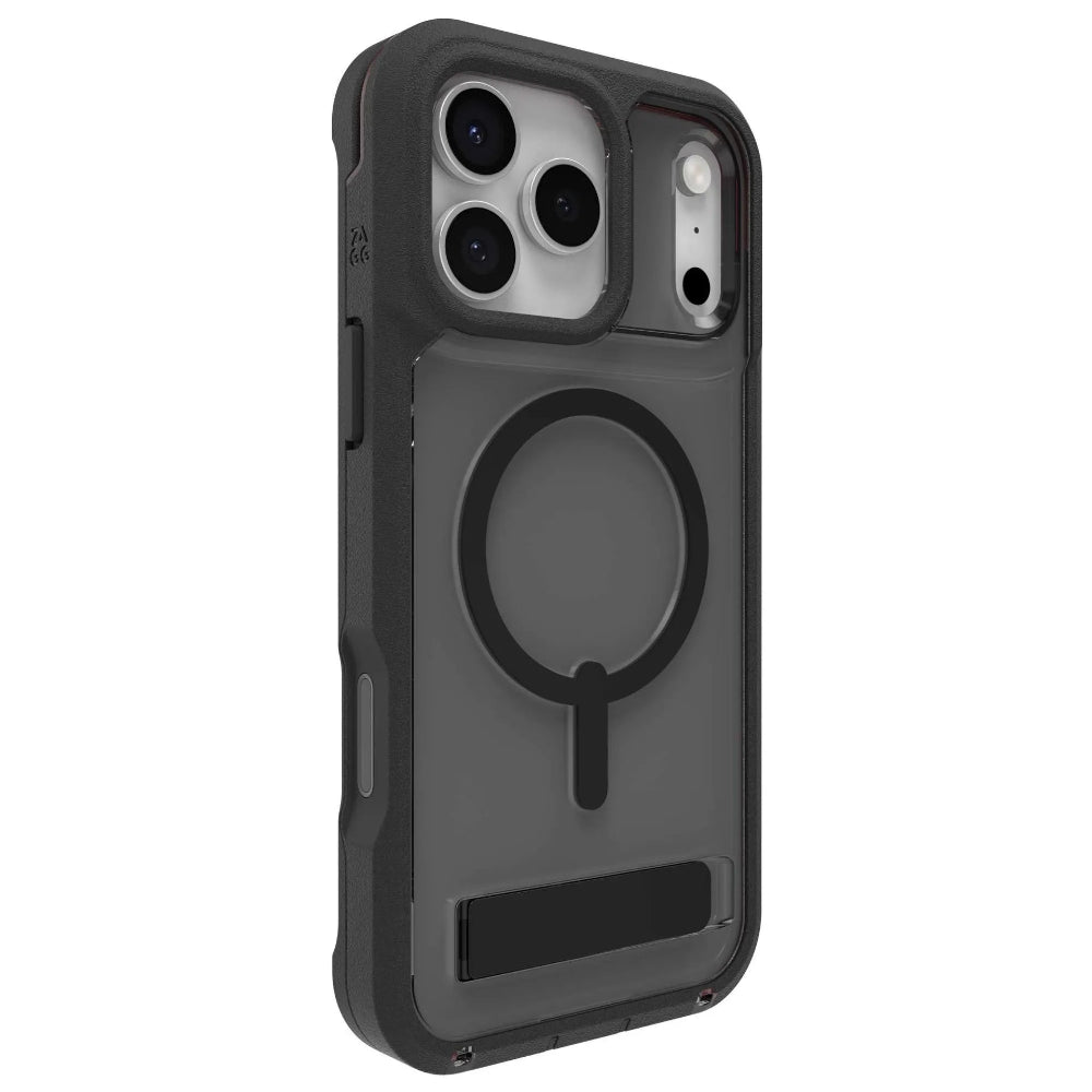 Case ZAGG Rainier con MagSafe KS para iPhone 17 Pro Max - Negro Humo