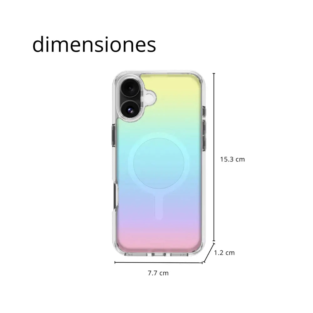 Case Avana Cosmic para iPhone 16 con Magsafe - Azul/Violeta