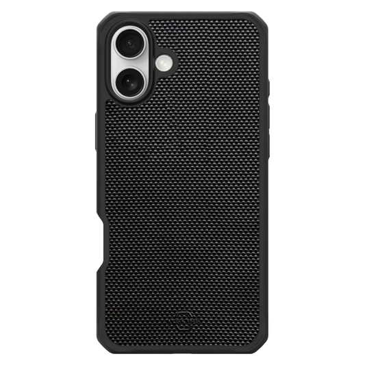 Case ItSkins Ballistic Nylon con Magsafe para iPhone 16 - Negro