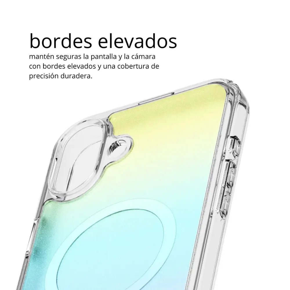 Case Avana Cosmic para iPhone 16 Plus con Magsafe - Azul/Violeta