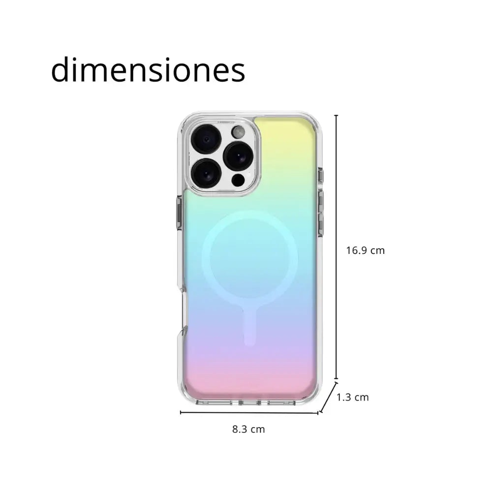 Case Avana Cosmic para iPhone 16 Pro Max con Magsafe - Azul/Violeta