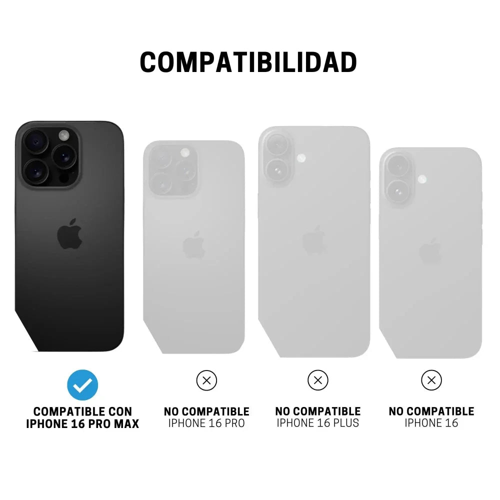 Case ItSkins para iPhone 16 Pro Max con Magsafe - Transparente