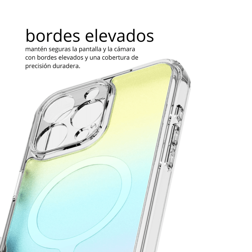 Case Avana Cosmic para iPhone 16 Pro con Magsafe - Azul/Violeta