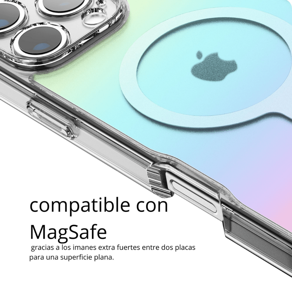 Case Avana Cosmic para iPhone 16 Pro con Magsafe - Azul/Violeta