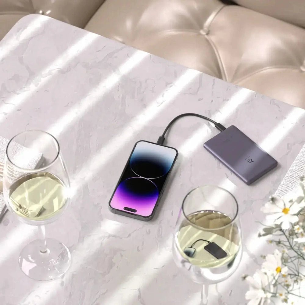 Batería portátil con cargador margético Adam Elements GRAVITY C5 - 5000mAh - Gris