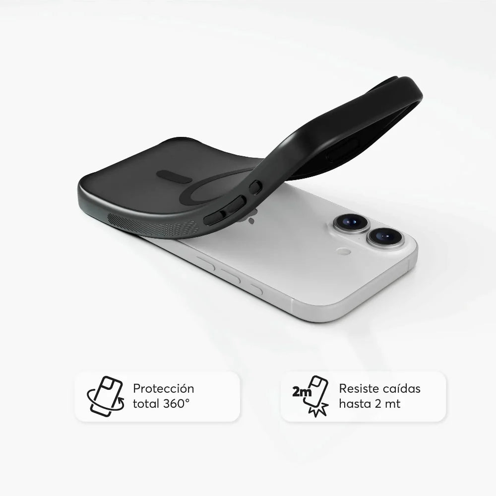 Case NCO SafeCase Lite con MagSafe para iPhone 17 - Negro