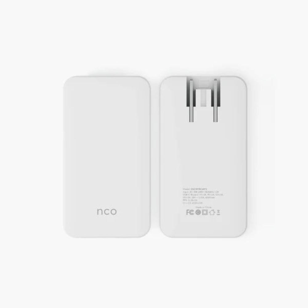 Cargador de Pared NCO PowerPlug Ultra 65W US/EU/AUS/UK USB-C - Blanco
