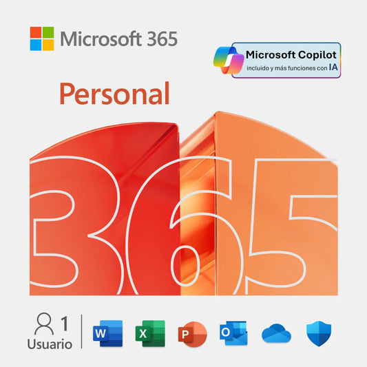 Licencia Microsoft 365 Personal - Virtual