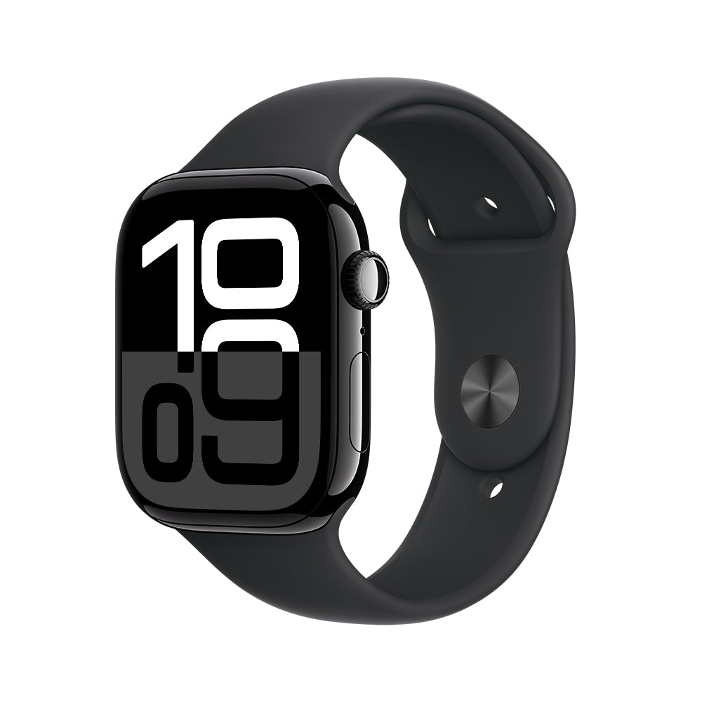El Apple Watch Series 10 GPS • Caja de aluminio negro azabache de
