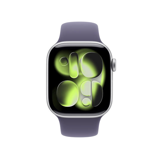 Apple_Watch_Series_11_GPS_Caja_de_aluminio_color_plata_de_42_mm_Correa_deportiva_morado_niebla_S_M_Imagen_posicion_2_iShop_Peru