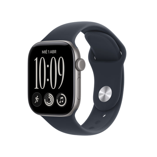 Apple_Watch_Series_12_GPS_Cellular_caja_de_aluminio_gris_espacial_de_42_mm_correa_deportiva_azul_marino_S_M_Imagen_posicion_1_iShop_Peru