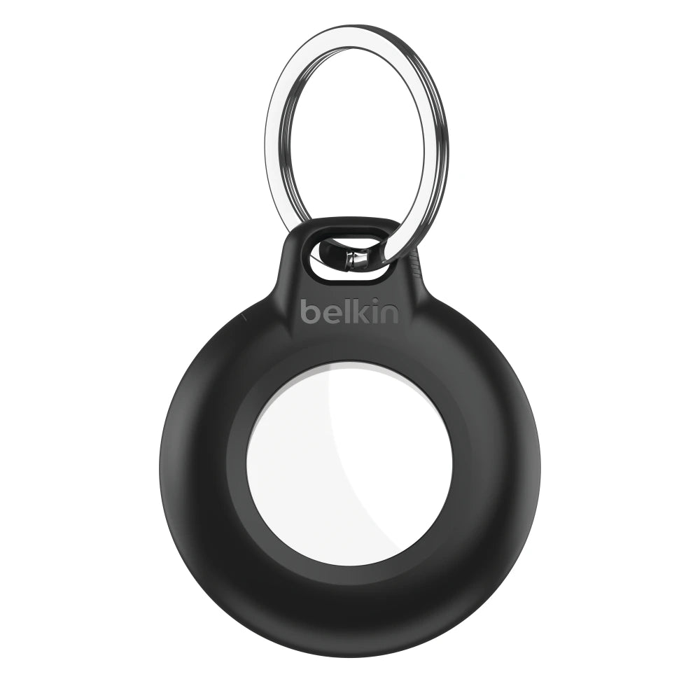 Llavero Belkin impermeable para AirTag (Paquete de 2) - Negro