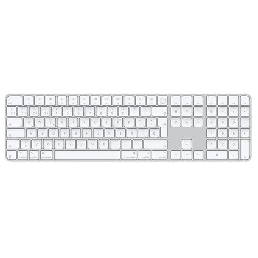 Magic_Keyboard_Apple_Mac_Touch_ID_Teclado_Numerico_USB_C_Español_Teclas_Blancas_Imagen_posicion_1_iShop_Peru