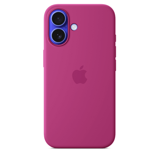 Funda_de_Silicon_para_iPhone_16_con_MagSafe_Fucsia_Imagen_posicion_1_iShop_Peru