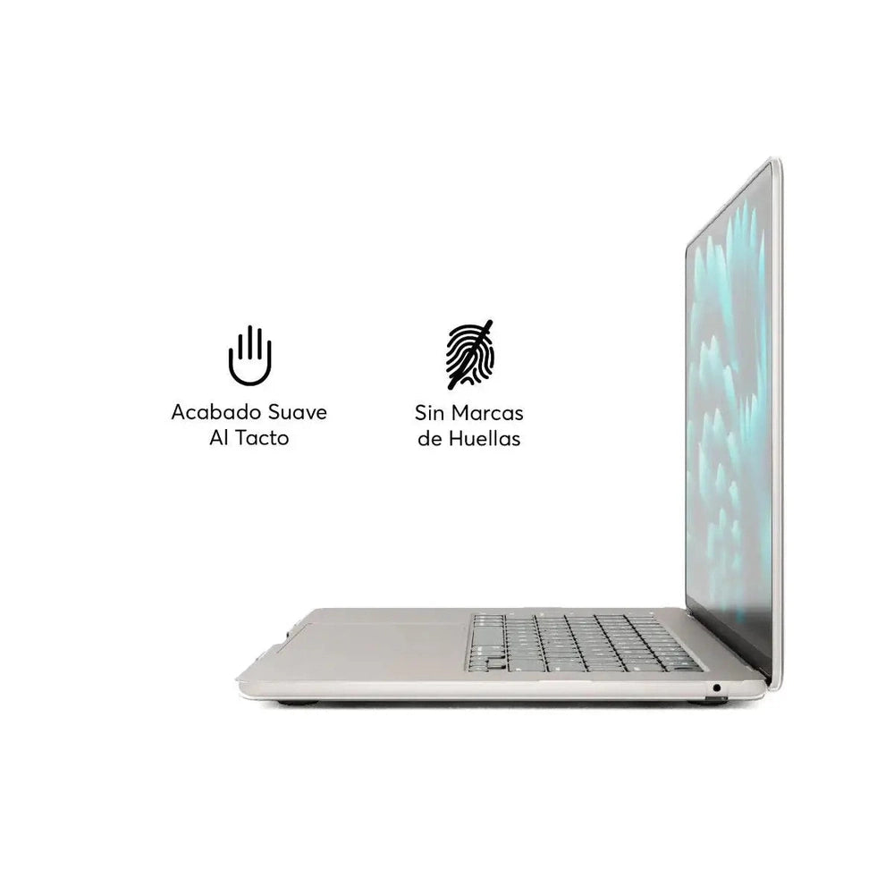 Hardcase NCO para MacBook Air 15 M2 y M3 - Transparente