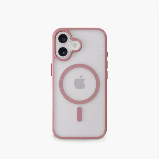 Case NCO SafeCase Lite con MagSafe para iPhone 16 - Rosado
