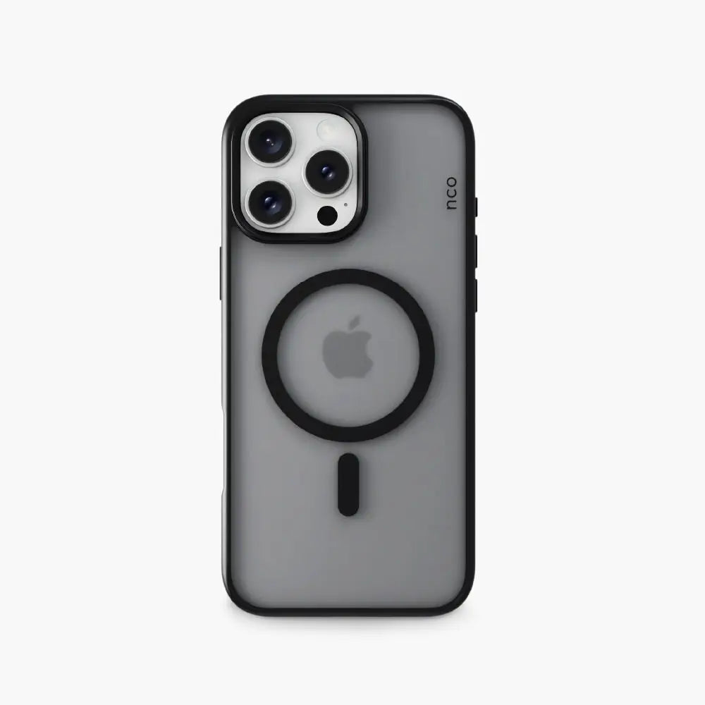Case NCO SafeCase Lite con MagSafe para iPhone 16 Pro Max - Negro