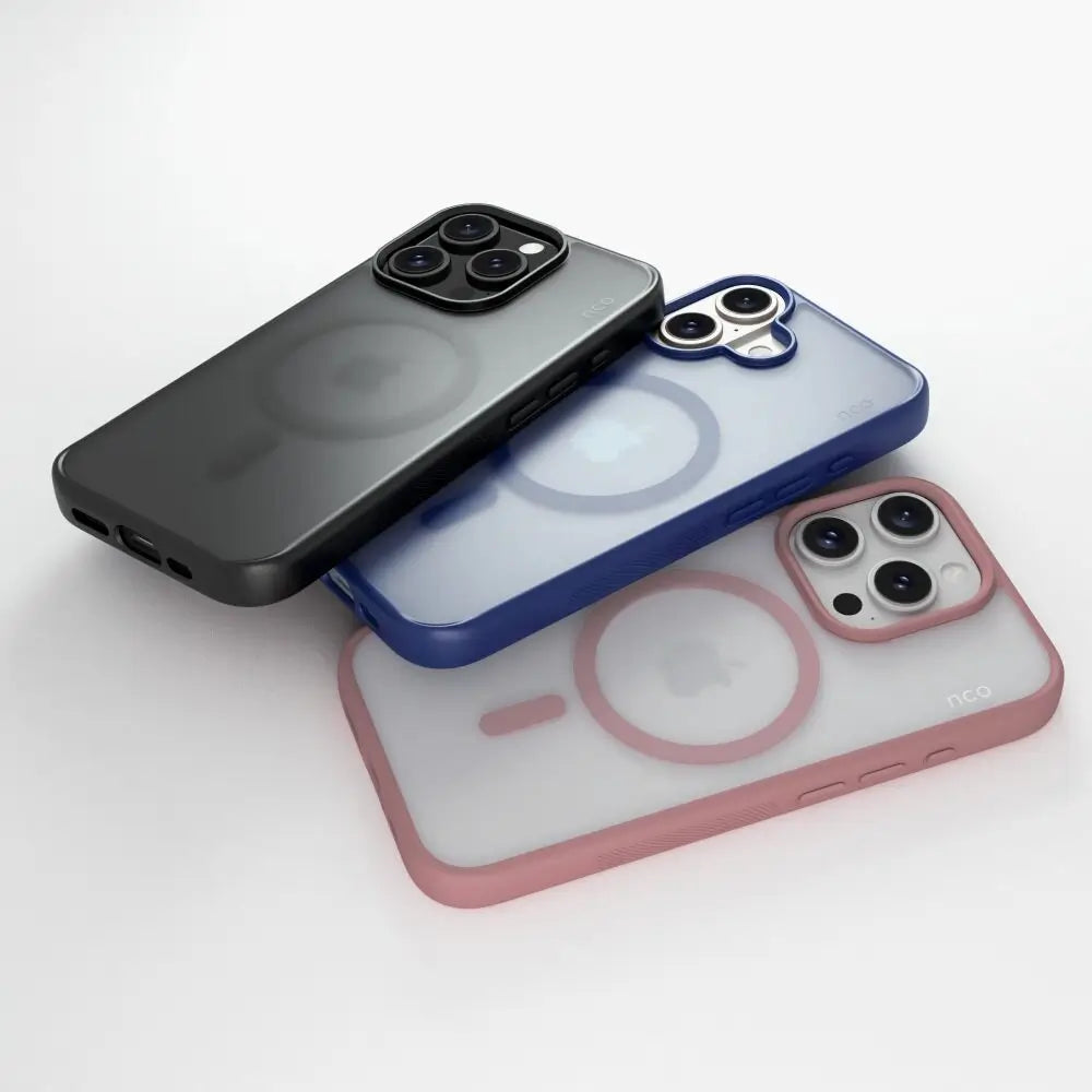 Case NCO SafeCase Lite con MagSafe para iPhone 16 Plus - Negro
