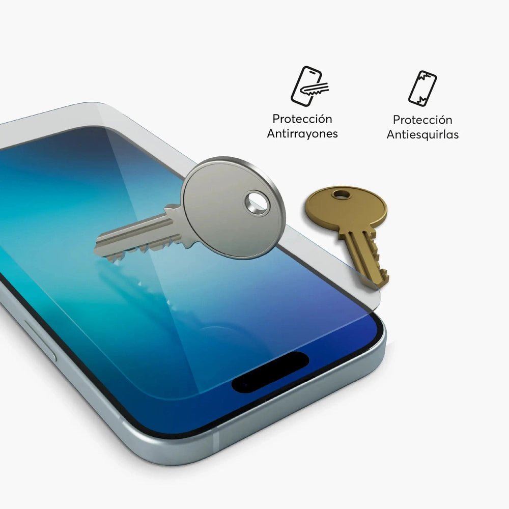 Protector de Pantalla NCO GlassGuard para iPhone 15 y 16