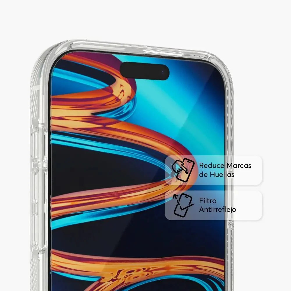 Protector de Pantalla Mate NCO NanoGlass para iPhone 16 Pro Max