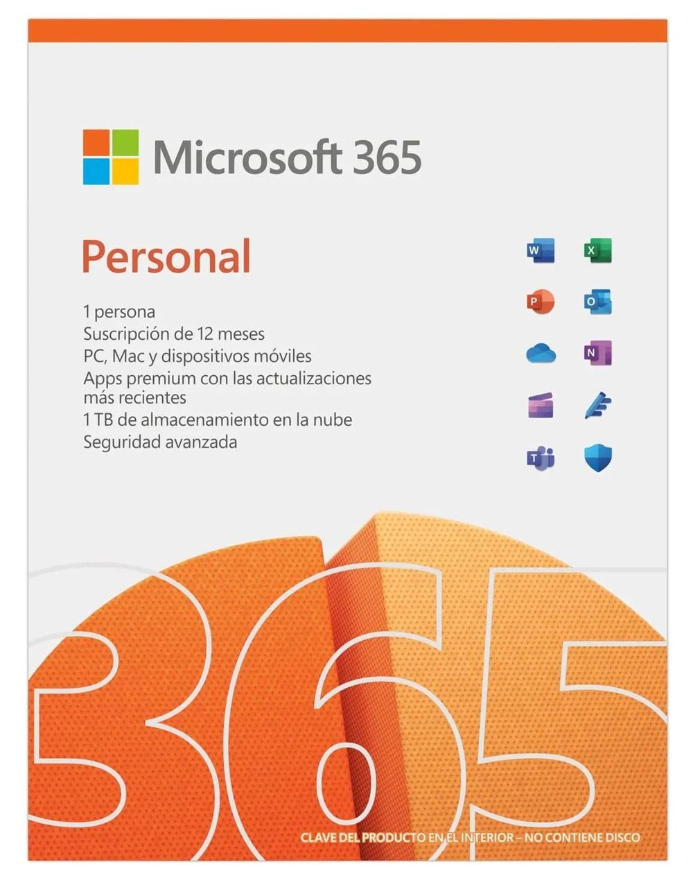 Licencia Microsoft 365 Personal - Virtual