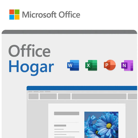 Licencia Microsoft Office Hogar 2024 - Virtual