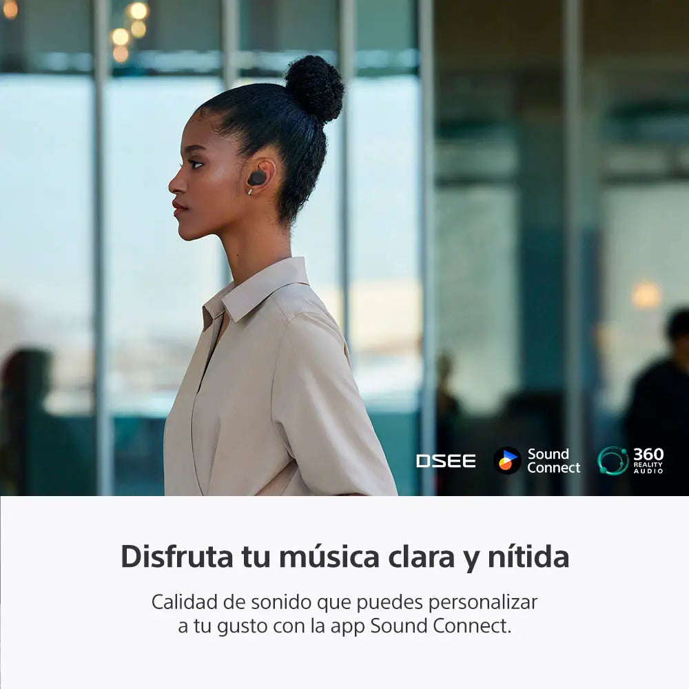 Audífonos Sony Inalambricos con Cancelacion de Ruido In Ear WF-C710N - Negro