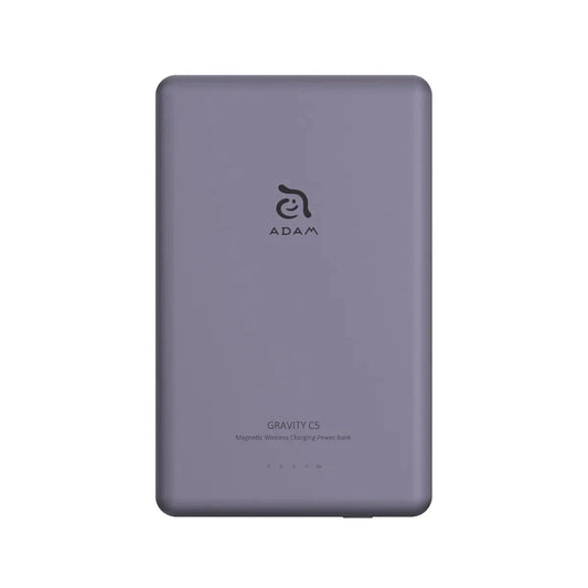 Batería portátil con cargador margético Adam Elements GRAVITY C5 - 5000mAh - Purpura