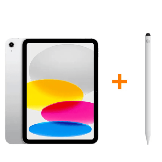 iPad 11 Chip A16- 64GB - Blanco + Lapiz Óptico ZAGG inalámbrico Blanco