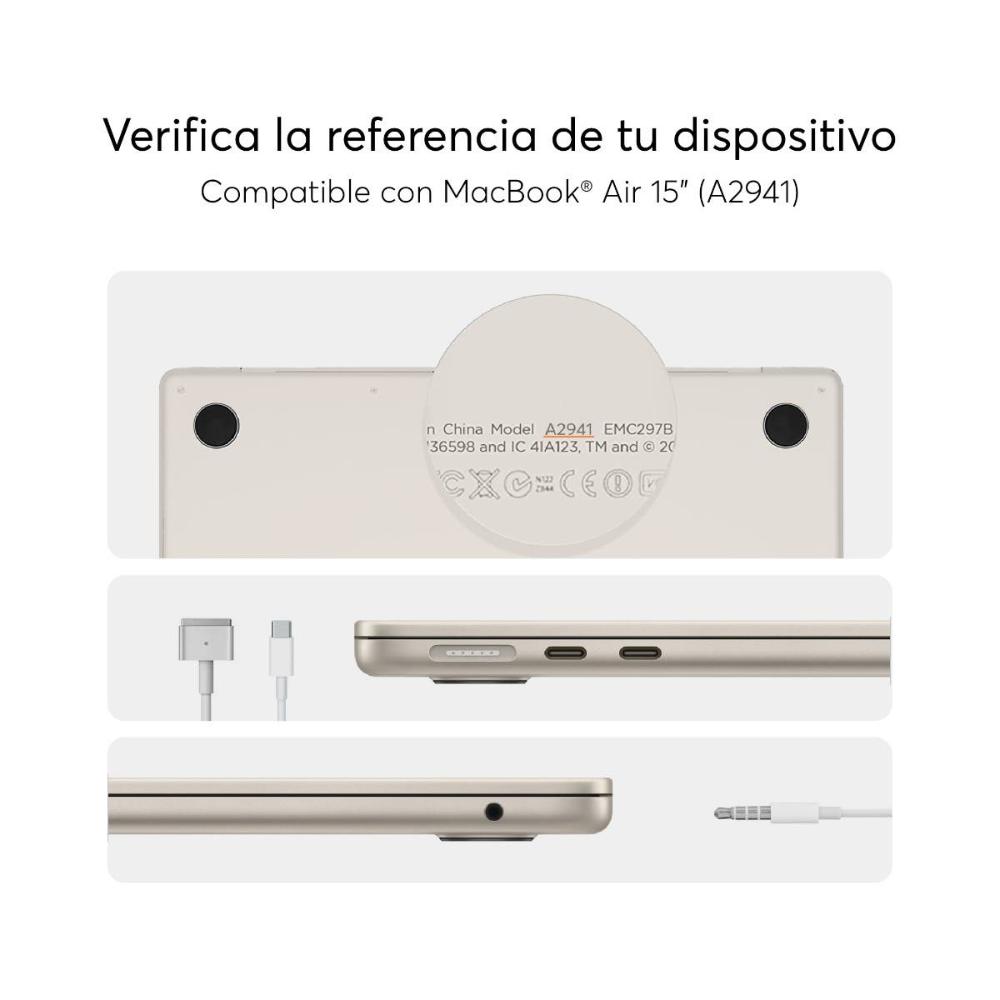 Hardcase NCO para MacBook Air 15 M2 y M3 - Escarchado