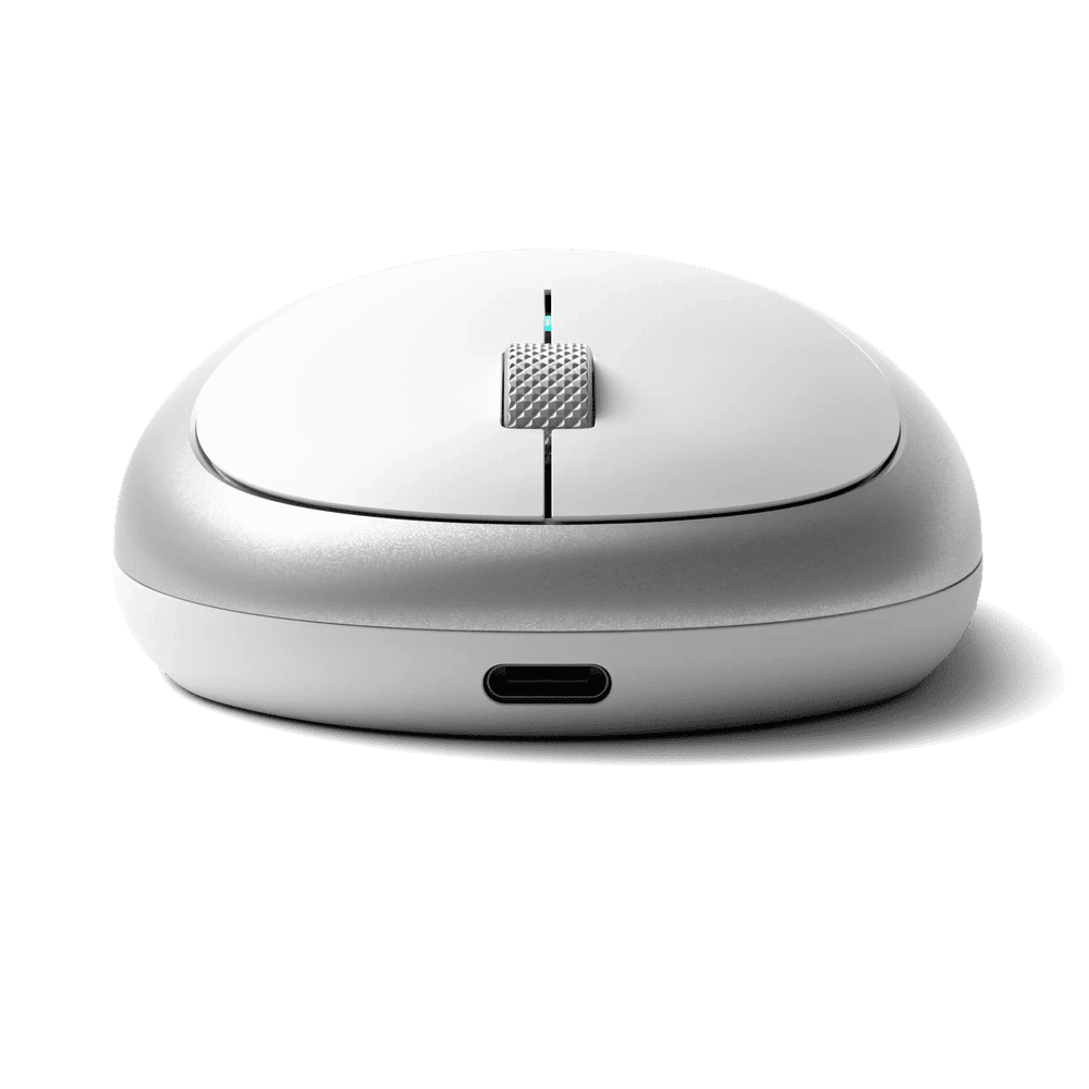 Mouse Satechi inalámbrico M1 Bluetooth - Plata