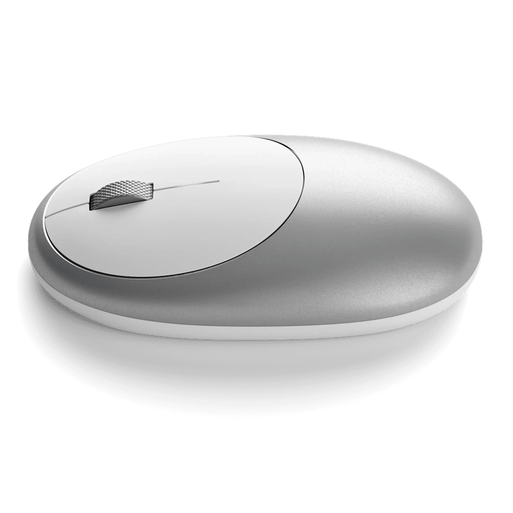 Mouse Satechi inalámbrico M1 Bluetooth - Plata