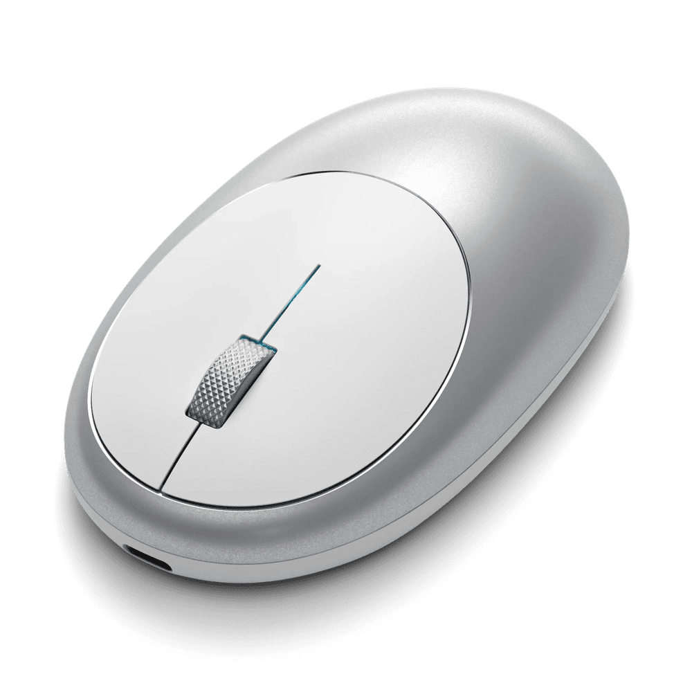 Mouse Satechi inalámbrico M1 Bluetooth - Plata