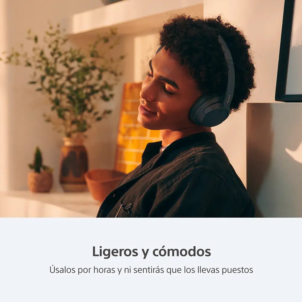 Audífonos Sony inalámbricos con cancelación de Ruido Around Ear WH-CH720N - Negro