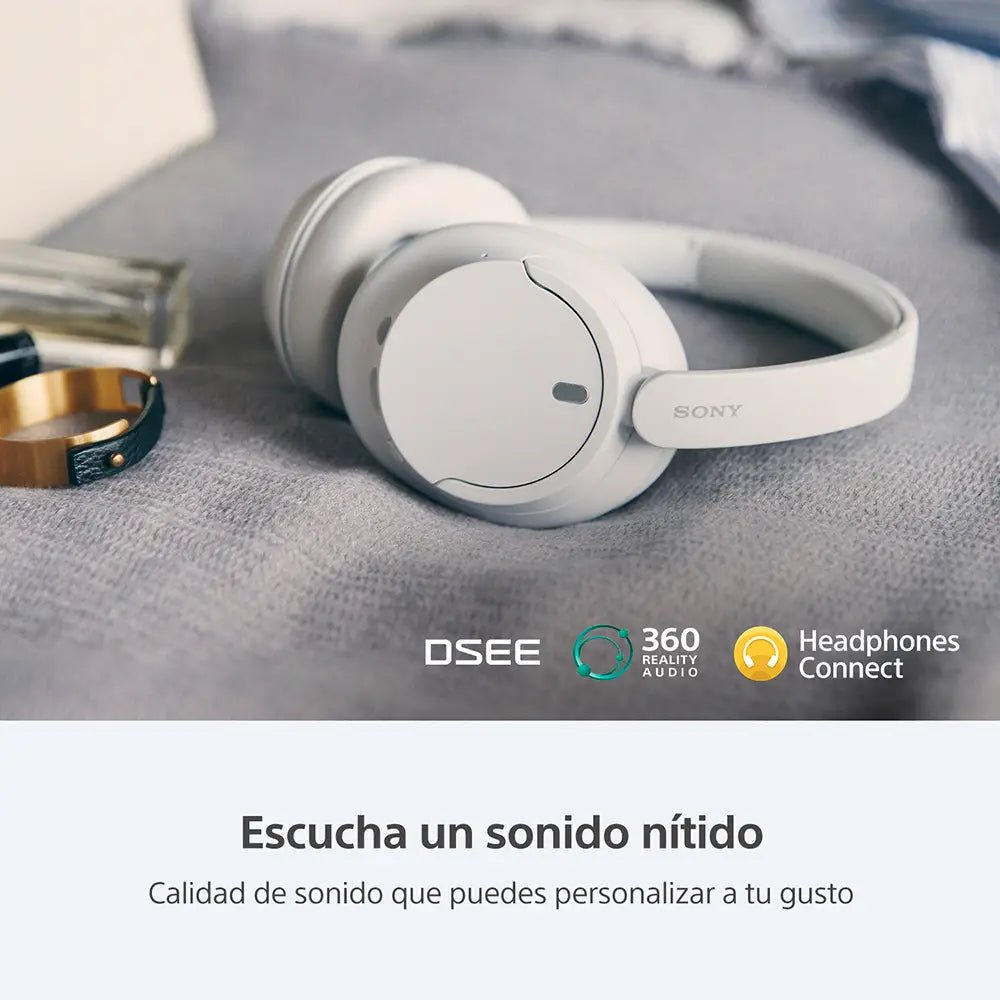 Audífonos Sony inalámbricos con cancelación de Ruido Around Ear WH-CH720N - Negro