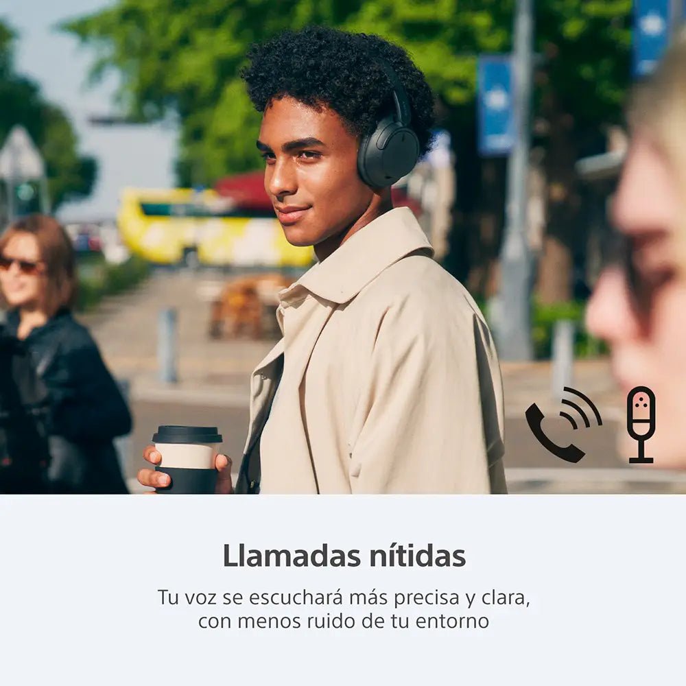 Audífonos Sony inalámbricos con cancelación de Ruido Around Ear WH-CH720N - Negro
