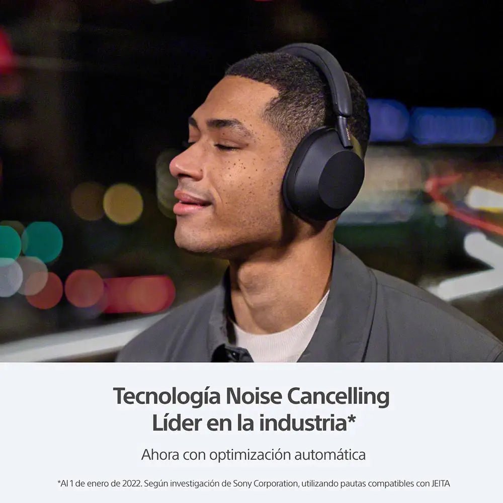 Audífonos Sony inalámbricos con cancelación de Ruido Around Ear WH1000XM5 - Negro