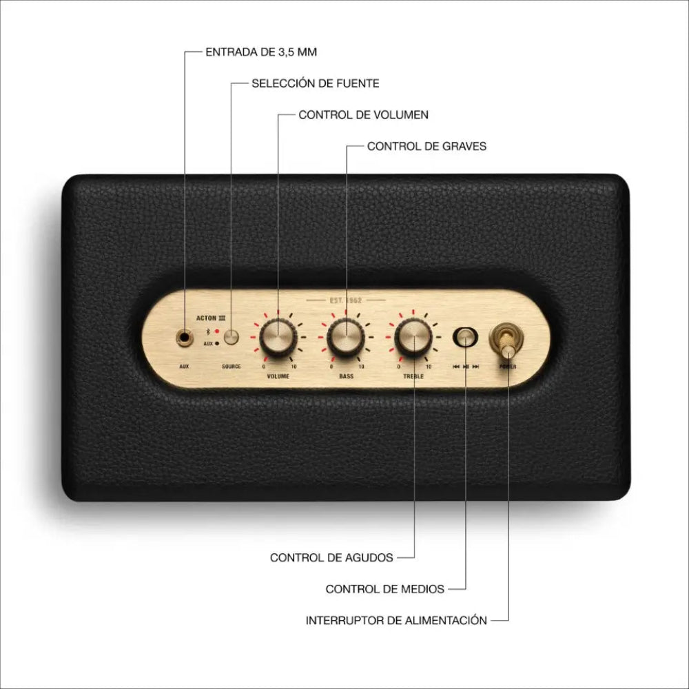 Audífonos Marshall Minor IV Bluetooth In Ear - Negro