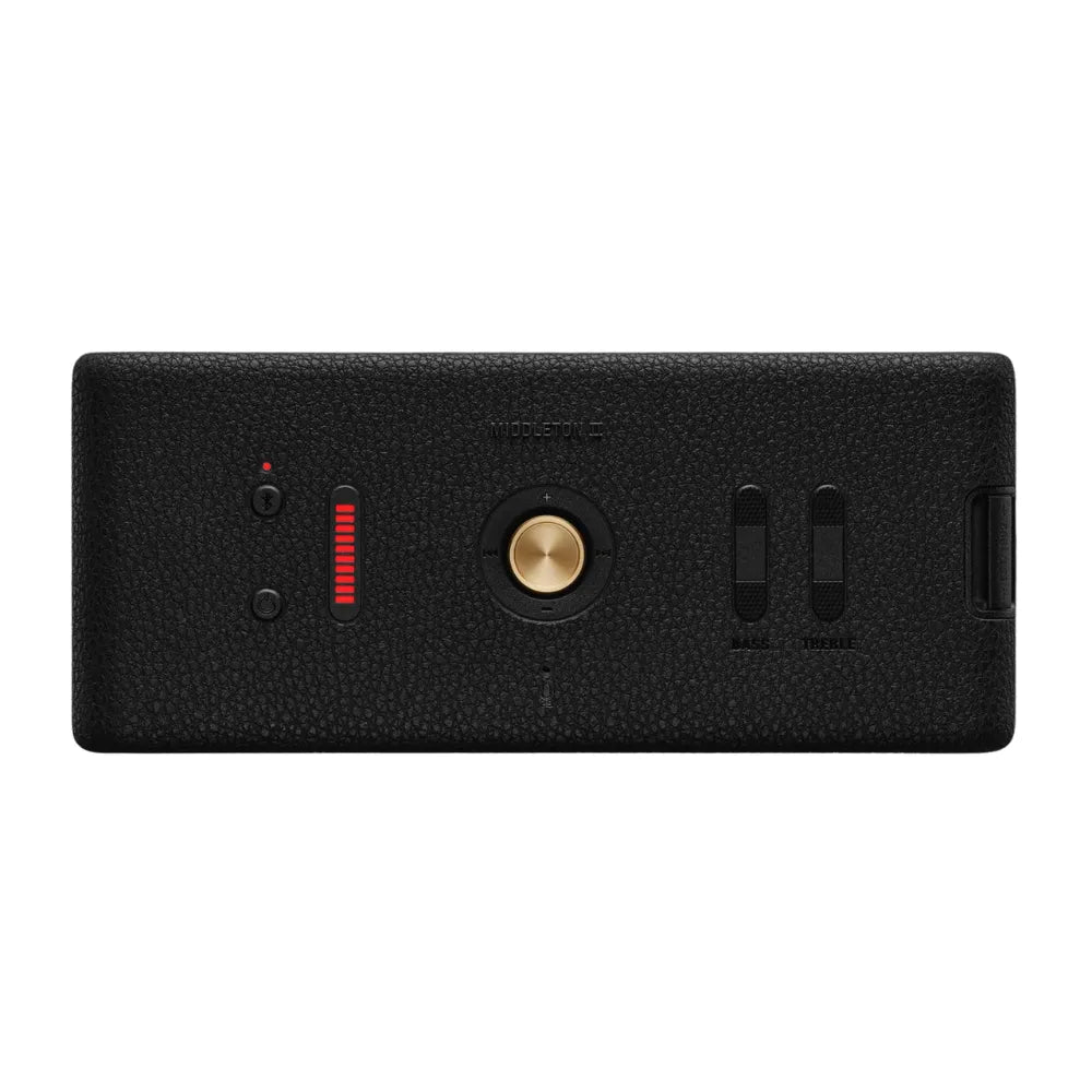 Parlante Marshall Middleton II Portátil Bluetooth - Negro/Latón
