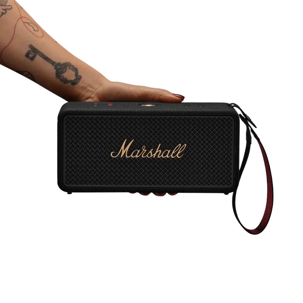 Parlante Marshall Middleton II Portátil Bluetooth - Negro/Latón