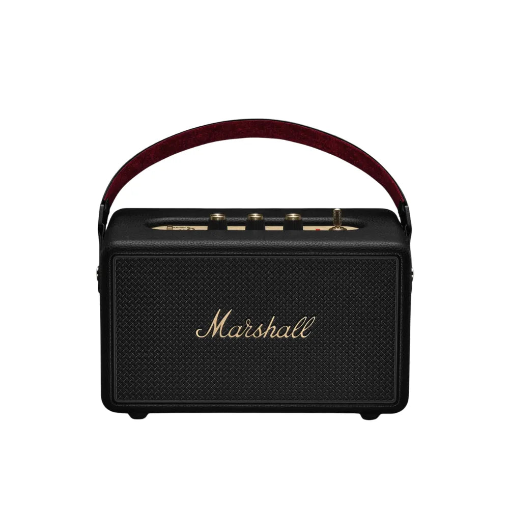 Parlante Marshall Portátil Kilburn III Bluetooth - Negro y Marrón